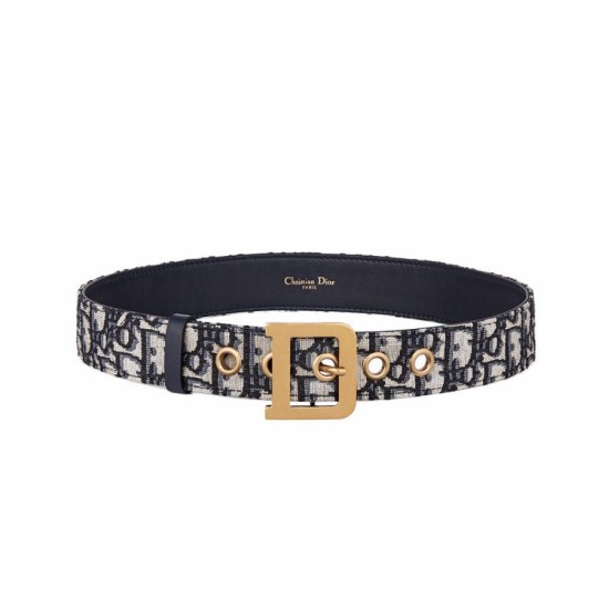 Replica Cintura Christian Dior Diorquake Dior Oblique da donna blu scuro