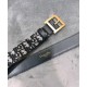 Replica Cintura Christian Dior Diorquake Dior Oblique da donna blu scuro