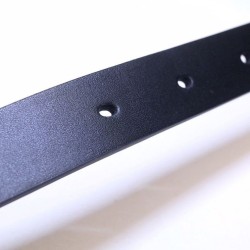 Replica Cintura in pelle di vitello Saddle Christian Dior Nera