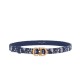 Replica Cintura Christian Dior Saddle Dior Oblique blu scuro