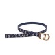 Replica Cintura Christian Dior Saddle Dior Oblique blu scuro