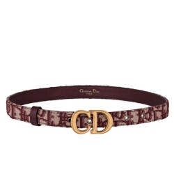 Replica Cintura Christian Dior Saddle Dior Oblique Rossa