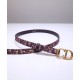 Replica Cintura Christian Dior Saddle Dior Oblique Rossa