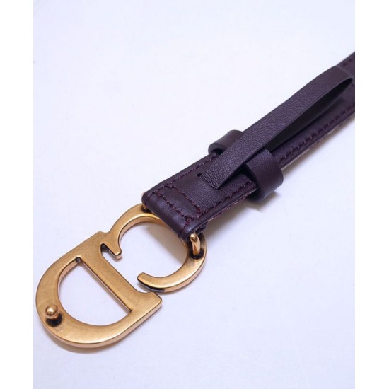 Replica Cintura Christian Dior Saddle Dior Oblique Rossa