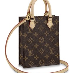 Replica Borsa Petit Sac Plat M69442 Marrone