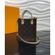 Replica Borsa Petit Sac Plat M69442 Marrone