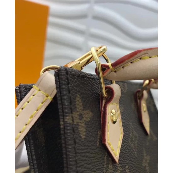 Replica Borsa Petit Sac Plat M69442 Marrone