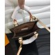 Replica Borsa Petit Sac Plat M69442 Marrone