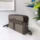 Replica Borsa a spalla piccola Ophidia GG Supreme 517080 Marrone