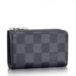 Replica Car Key Case Damier Graphite N64410