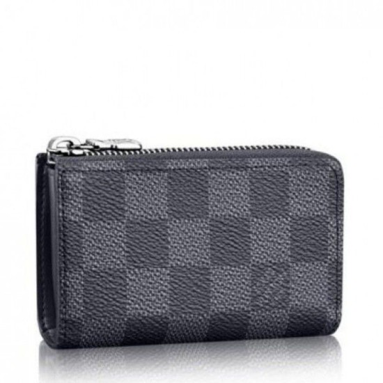 Replica Car Key Case Damier Graphite N64410