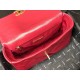 Replica Borsa Large 19 in lana tweed con patta AS1162 AS1160 Rossa