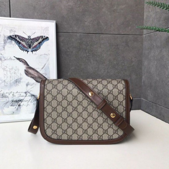 Replica Borsa a tracolla piccola 1955 602204 caffè