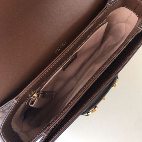 Replica Borsa a tracolla piccola 1955 602204 caffè