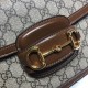 Replica Borsa a tracolla piccola 1955 Horsebit 602204 Marrone