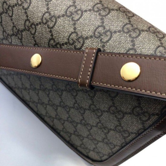 Replica Borsa a tracolla piccola 1955 Horsebit 602204 Marrone