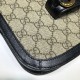 Replica Borsa a spalla piccola 1955 Horsebit 602204 nera