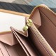 Replica Portafoglio Zippy Damier Azur Canvas N63503