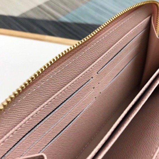 Replica Portafoglio Zippy Damier Azur Canvas N63503