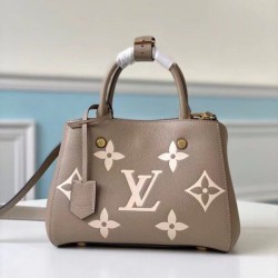 Replica Borsa BB Montaigne grigia Tourterelle M45489