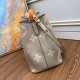 Replica Borsa NeoNoe MM grigia Tourterelle M45555