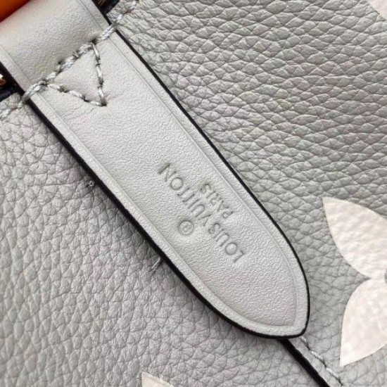 Replica Borsa NeoNoe MM grigia Tourterelle M45555
