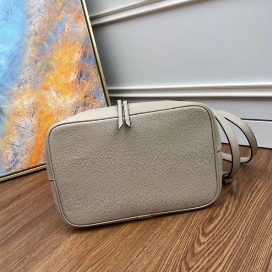 Replica Borsa NeoNoe MM grigia Tourterelle M45555