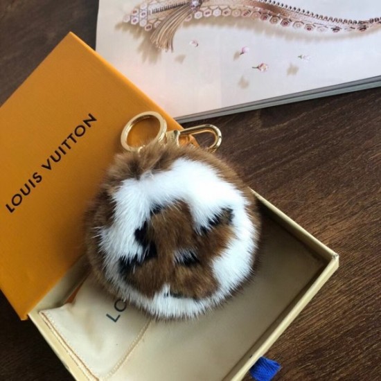 Replica LV Fur Bag Charm e portachiavi M69563