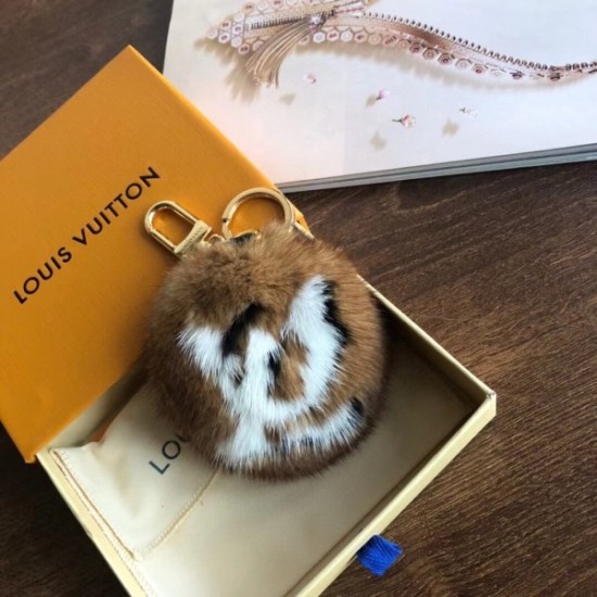 Replica LV Fur Bag Charm e portachiavi M69563