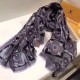 Replica Anthracite Kamonogram Stole M71035