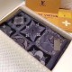 Replica Anthracite Kamonogram Stole M71035