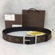 Replica Dizionario di 40MM Cintura Monogram Macassar M9007S