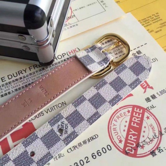 Replica Mini 25MM Cintura Damier Azur M9782X