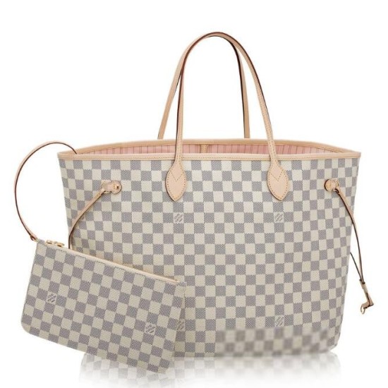 Replica Borsa Neverfull GM Tela Damier Azur N41604