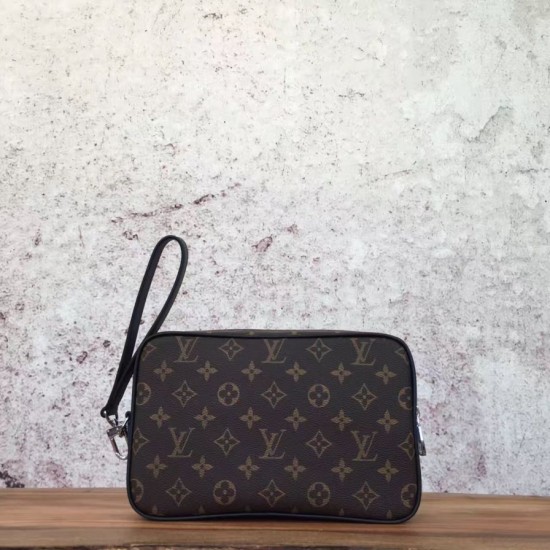 Replica Borse Kasai Clutch Monogram Macassar M42838