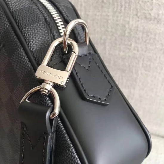 Replica Kasai Clutch Damier Graphite N41664
