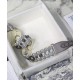 Replica Cinturino in tela Christian Dior grigio