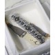 Replica Cinturino in tela Christian Dior grigio