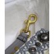 Replica Cinturino in tela Christian Dior grigio