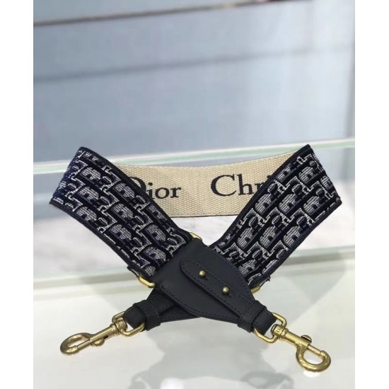 Replica Tracolla Christian Dior Blu Scuro