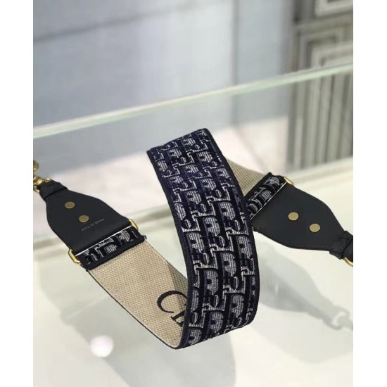 Replica Tracolla Christian Dior Blu Scuro