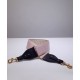 Replica Cinturino ricamato Christian Dior 'Christian Dior' rosa