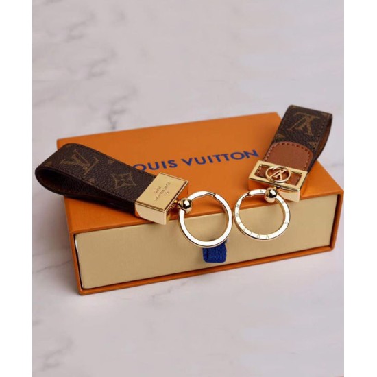 Replica Dauphine Dragonne Portachiavi M69000 Marrone