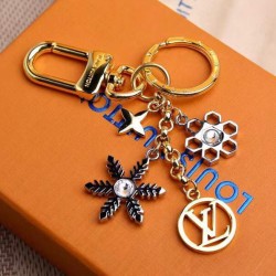 Replica LV Snowflakes Borse Charm e portachiavi M80240 d'oro