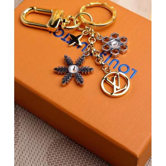 Replica LV Snowflakes Borse Charm e portachiavi M80240 d'oro