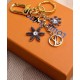 Replica LV Snowflakes Borse Charm e portachiavi M80240 d'oro