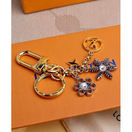 Replica LV Snowflakes Borse Charm e portachiavi M80240 d'oro