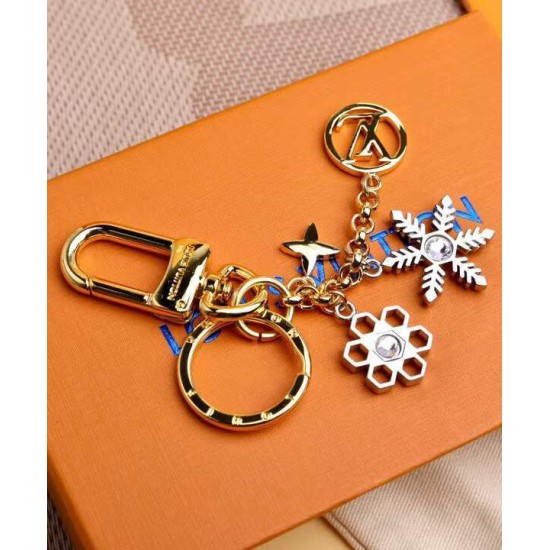 Replica LV Snowflakes Borse Charm e portachiavi M80240 d'oro