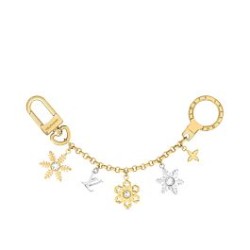 Replica LV Snowflakes Charm per borsa a catena dorata