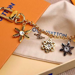 Replica LV Snowflakes Charm per borsa a catena dorata